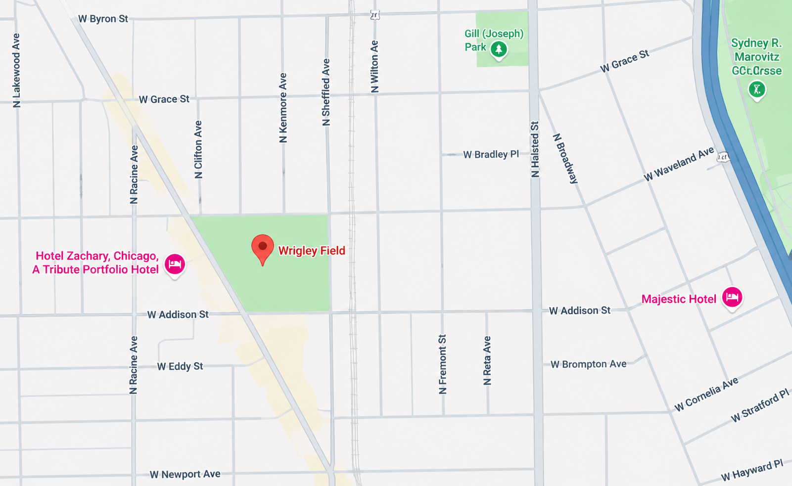 Chicago Exec Event Map